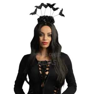 Halloween Bat Flower Headband Flower