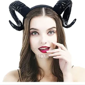 Gothic Sheep Horn Headpiece Crown