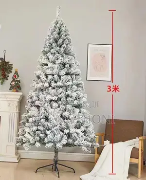 XXL (10 Ft)New Large Scale Snow Flocked Christmas Tree