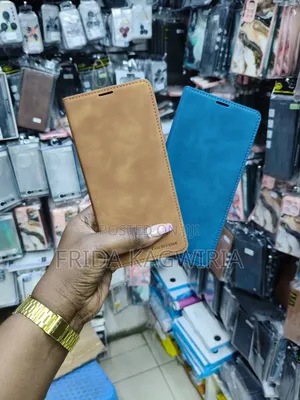 Leather Flip Case for Oppo A3 and A3X