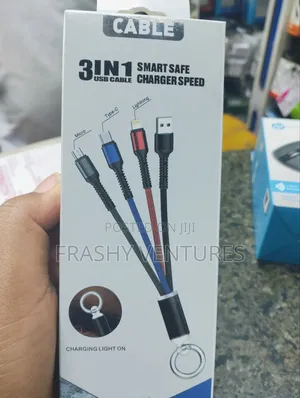 3 in 1 USB Cable Charger Cable