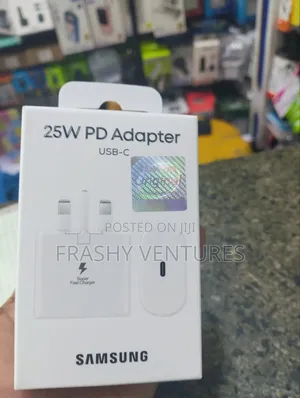Samsung 25w Adapter and Cable