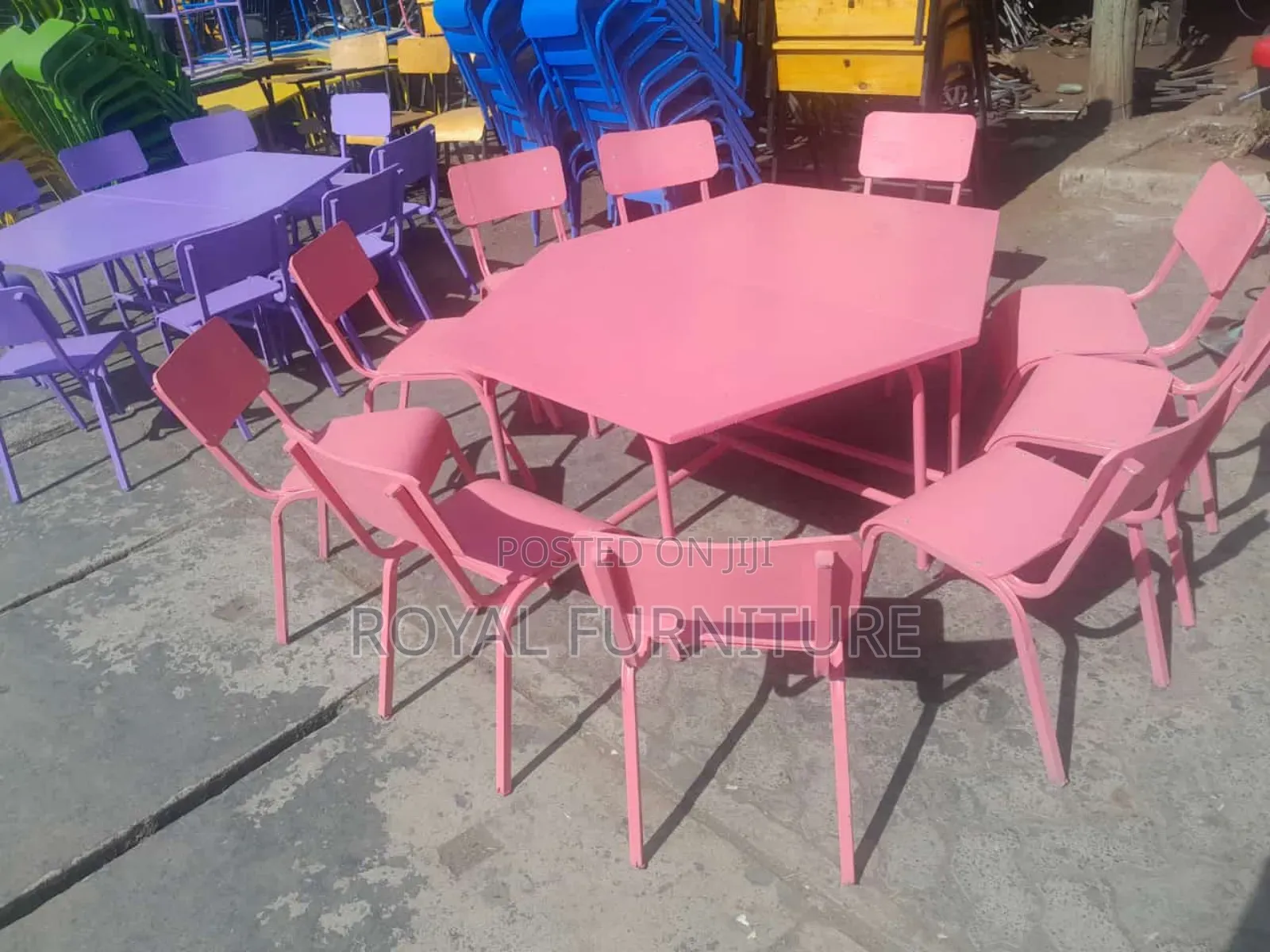 Kindergarten Chairs and Tables