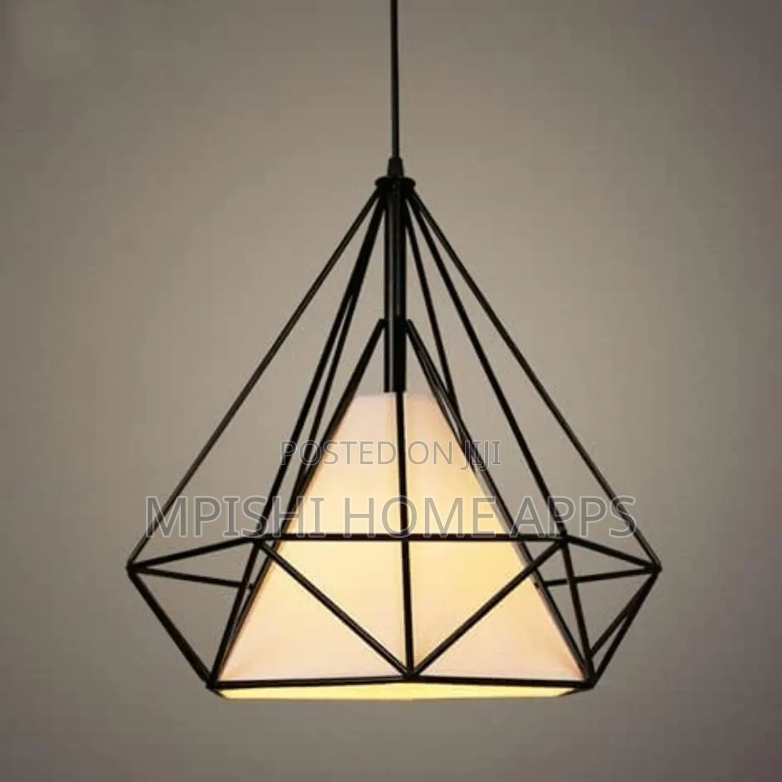 Vintage Cage Pendant Light