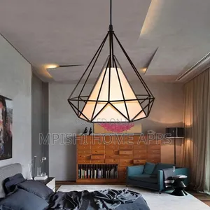 Vintage Cage Pendant Light