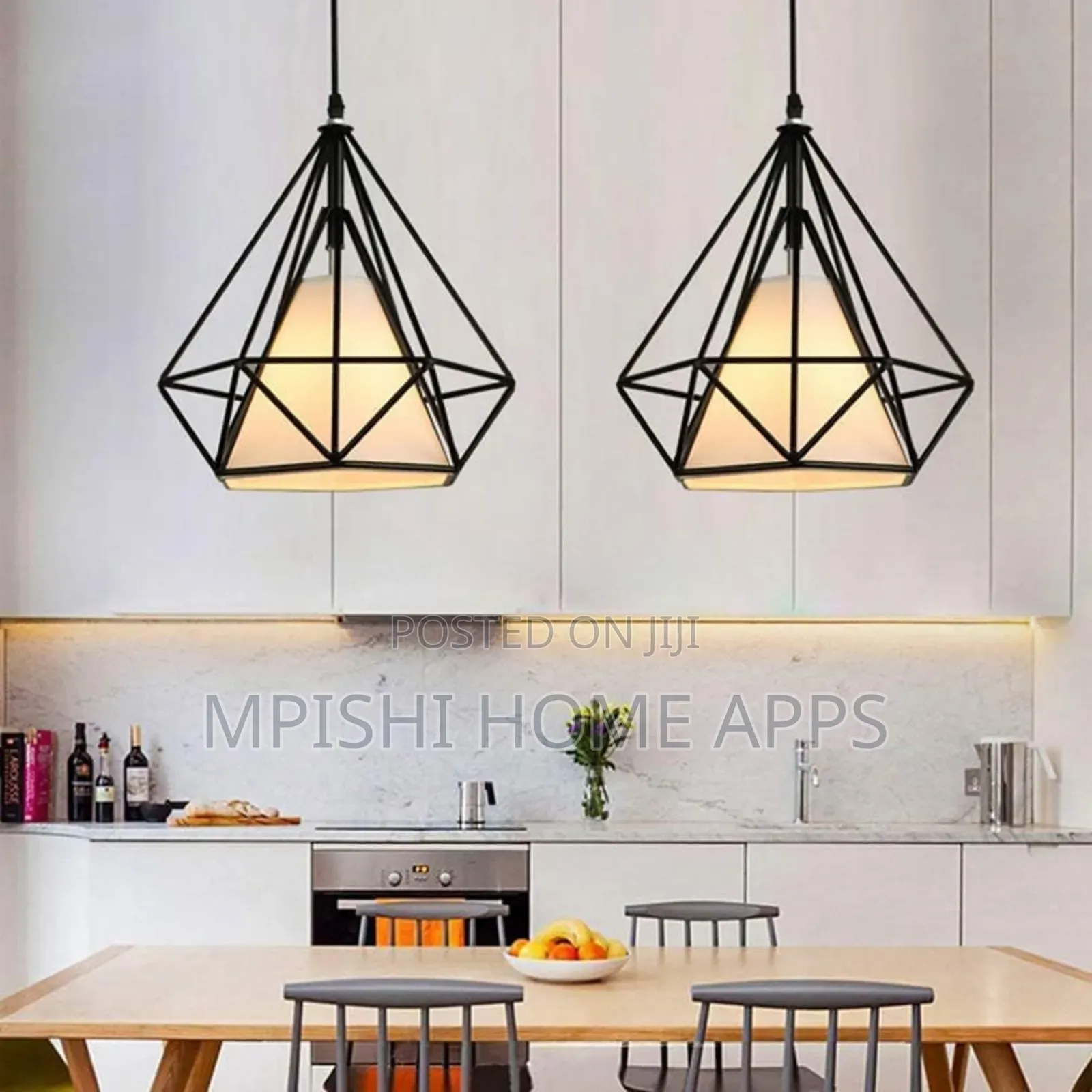 Vintage Cage Pendant Light