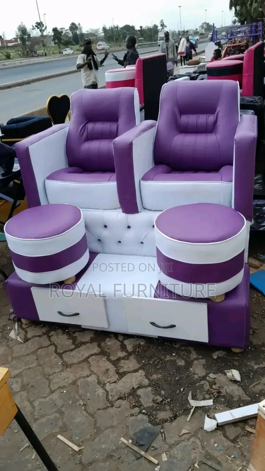 2 Seater Pedicure Chair