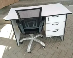 White Desk and Chair