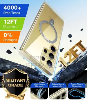 Clear Ostand Magsafe Case for Galaxy S24 Ultra