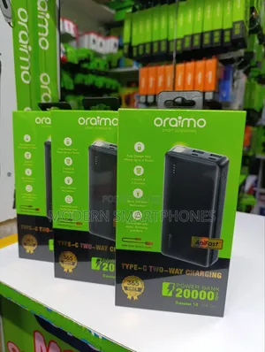 Oraimo Traveler 12 20000mah 12W Power Bank
12W Fast Charging