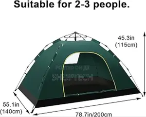 Foldable Camping Tent 2-3 People