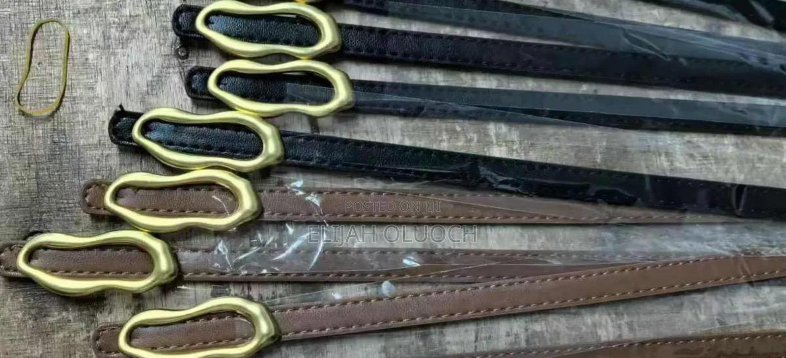 Slim Leather Belt