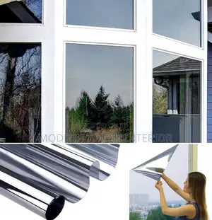 Reflective Privacy Film for Glass Windows