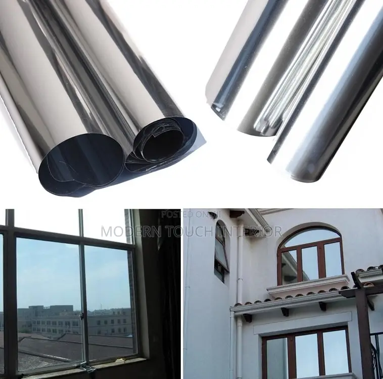Reflectve Window Film for Enhanced Privacy