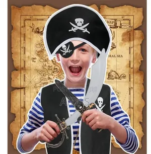 7 in 1 Pirate Halloween Party Accessory