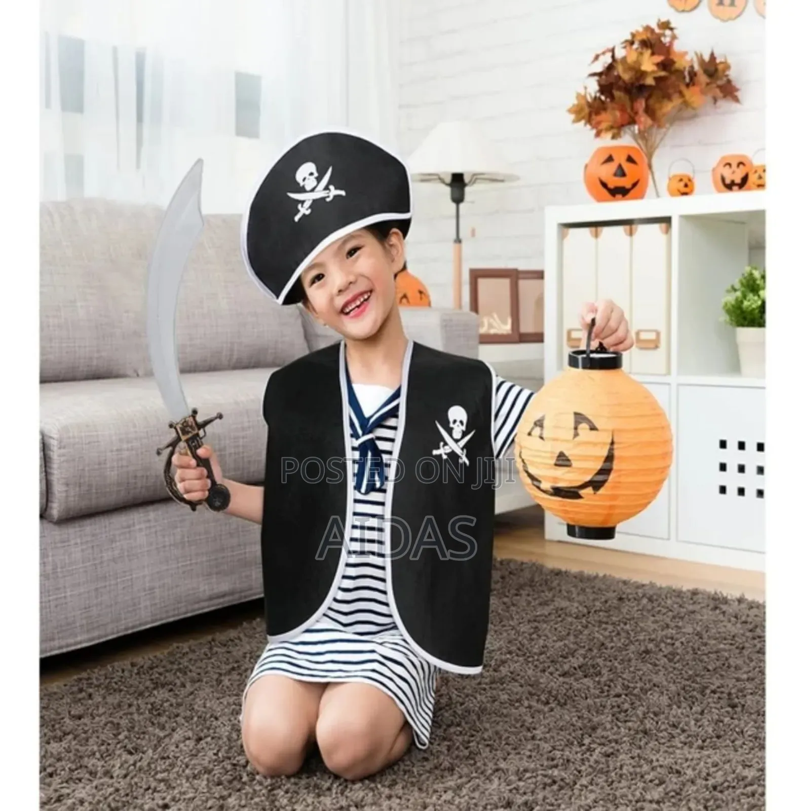 7 in 1 Pirate Halloween Party Accessory