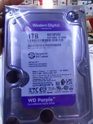 WD Purple Black Wd/Segate Make 1 TB Surveillance Hard Disk