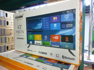 Vision 43 Smart Tv, 43" Vision Plus Android Tv