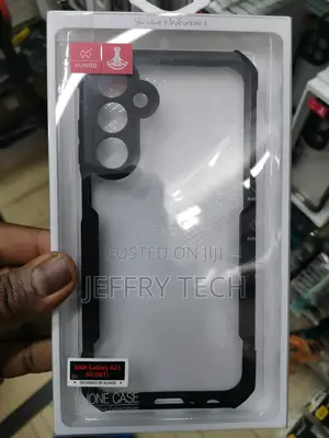 Samsung Galaxy A25 Transparent Shockproof Bumper Case