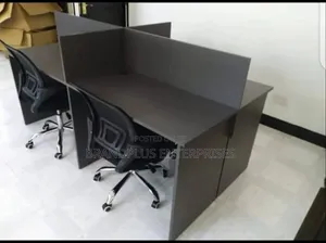 4 Way Work Station With Chairs