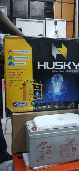 250 Ah Husky Tall Turbular Battery