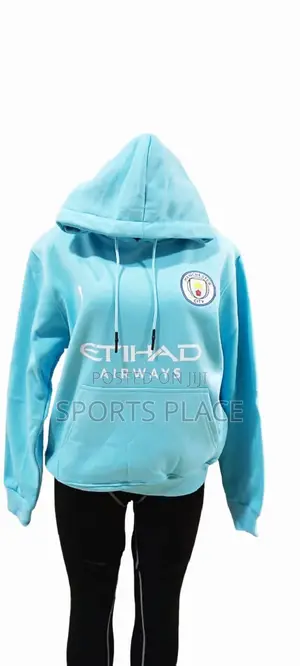 Manchester City Sky Blue Hoodie Pure Cotton