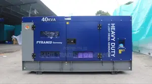 40 Kva Pyramid Water Cooled Silent Diesel Generator 3 Phase