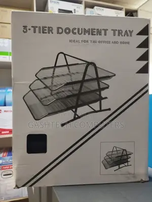 3 Tier Sliding Document Tray
