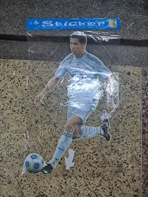 Super Star Football Players Wall Stickers