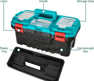 Total TPBX0141 14" Plastic Tool Box