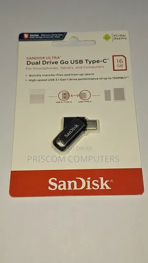 16GB Sandisk Flash Disk Drive Dual OTG USB Type C