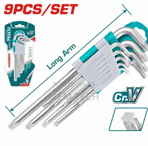 Total THT106392 9pcs Torx Key Set Material:Cr-V