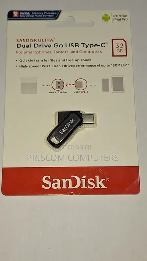 32GB Sandisk Flash Disk Drive Dual OTG USB Type C