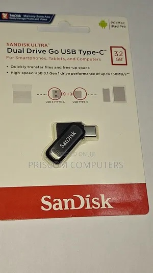 32GB Sandisk Flash Disk Drive Dual OTG USB Type C