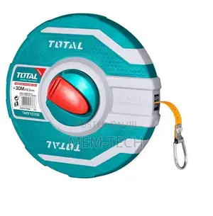 Total TMTF13306 Fibreglass Measuring Tape 30mx12.5mm