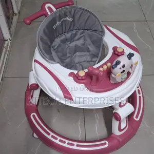 Adjustable Anti-Rollover Push Baby Walker