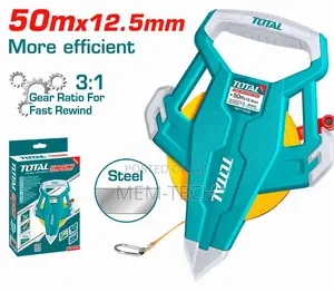 Total Steel Measuring Tape 50mx12.5mm