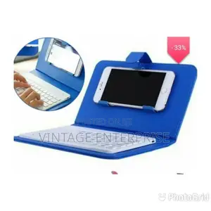 Multifunctional Bluetooth Keyboard and Leather Case Pouch