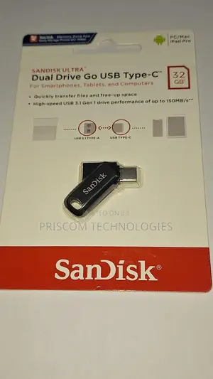 32GB Sandisk Flash Disk Flash Drive Dual OTG USB Type C