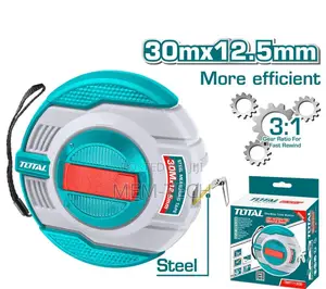 Total TMT11306 Steel Measuring Tape 30mx12.5mm