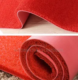 Red PVC Spaghetti Door Mat
