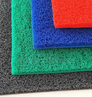 Anti-Slip PVC Spaghetti Carpets for Office Entrances