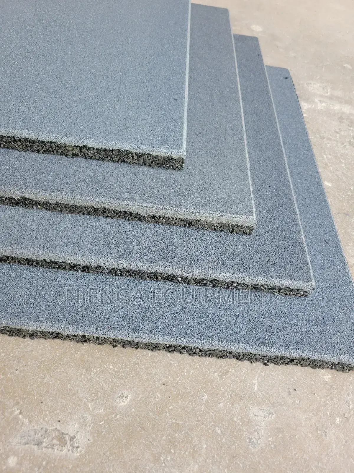 High Density Rubber Tiles 20mm