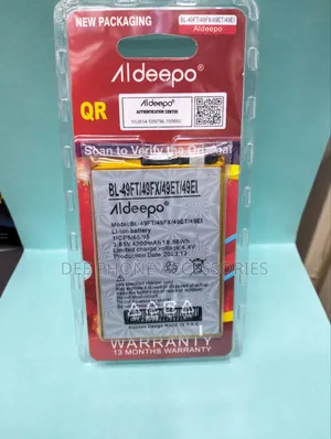New Tecno Cammon 15 Phone Battery