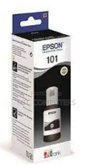 Epson 101 Black Ecotank Ink Bottle 127ml
