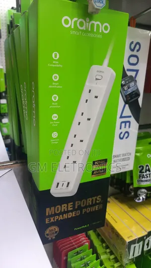 Oraimo Powerhub 2 Power Extension Cable.