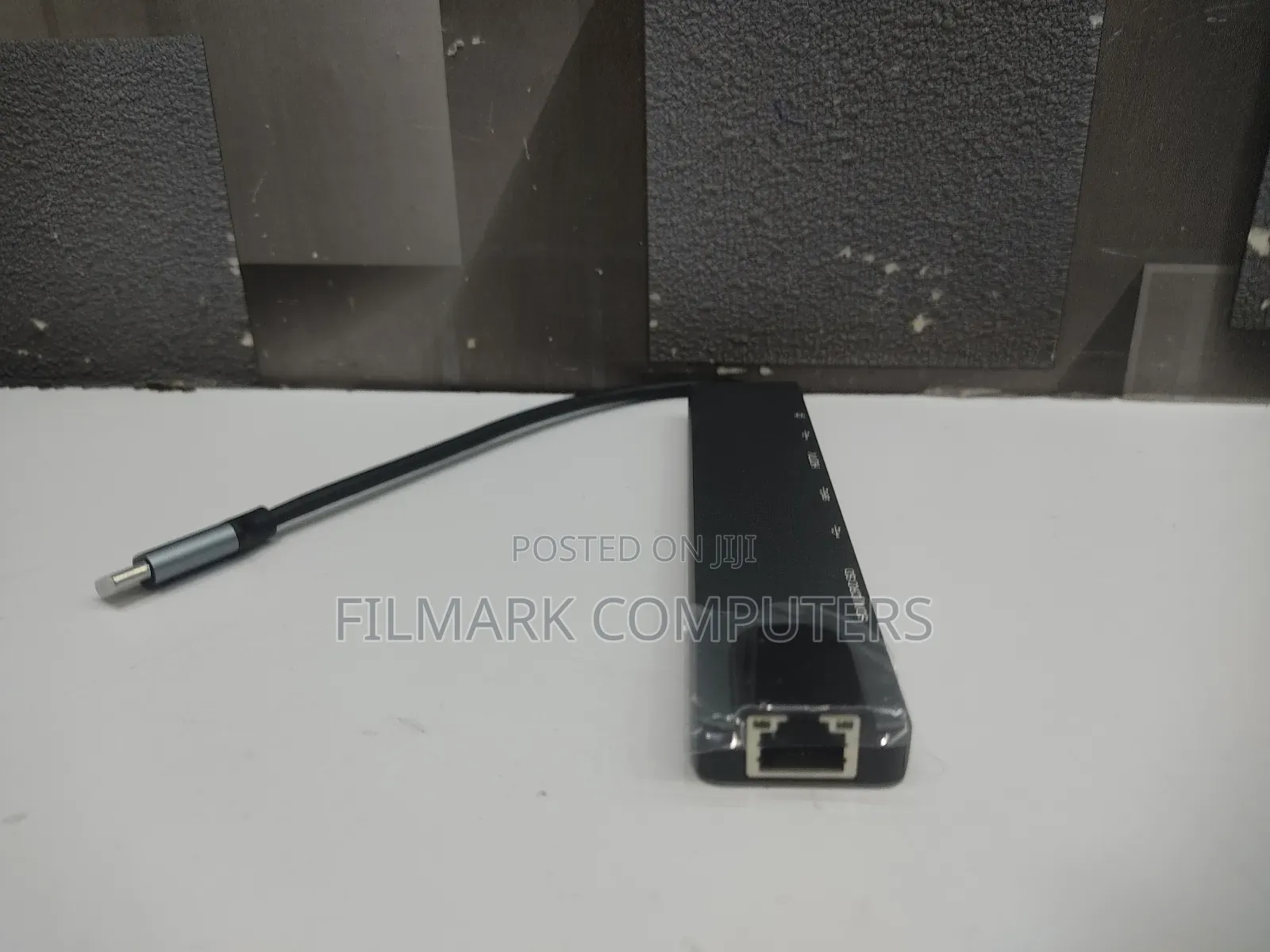 USB Type C Adapter With HDMI Port Ethernet RJ45 (8 Ports)