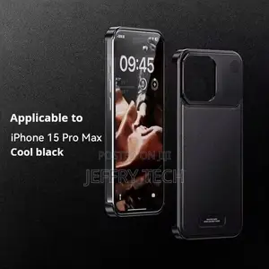Titenium Aero Flex Metal Case - iPhone 15 Pro Max. *Premium