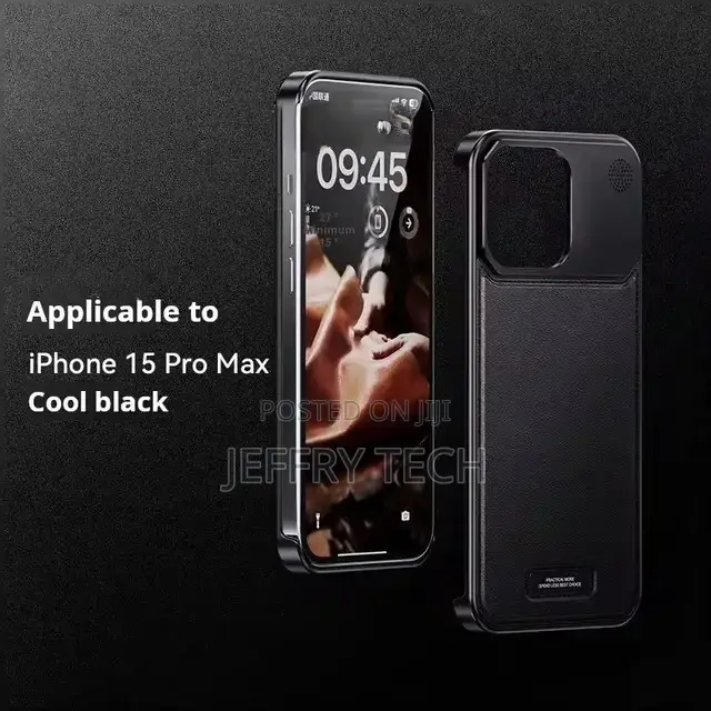 Titenium Aero Flex Metal Case - iPhone 15 Pro Max. *Premium