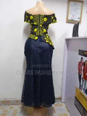 Ready Made Kitenge Dress Size 14/16(Large/Xl)